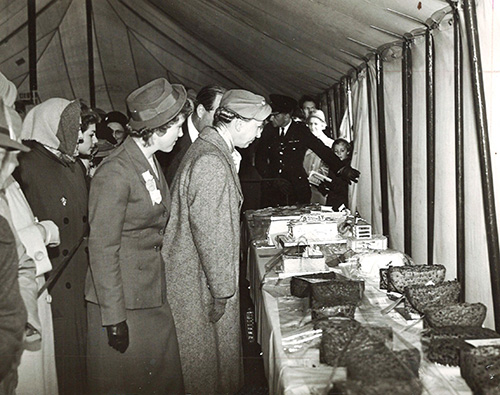 1957 HRH Princess Royal with Pat Lofthouse